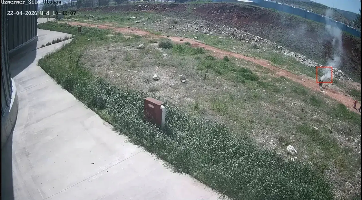 Açık alanda erken duman tespiti