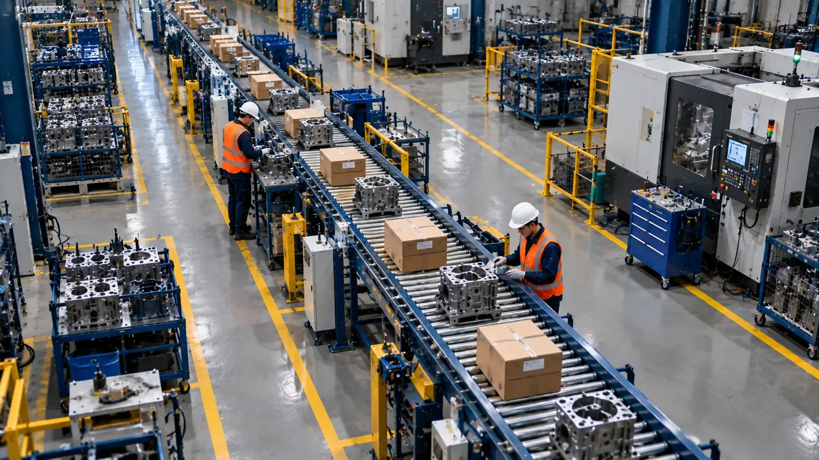Üretim hattında yapay zekâ ile verimlilik takibi